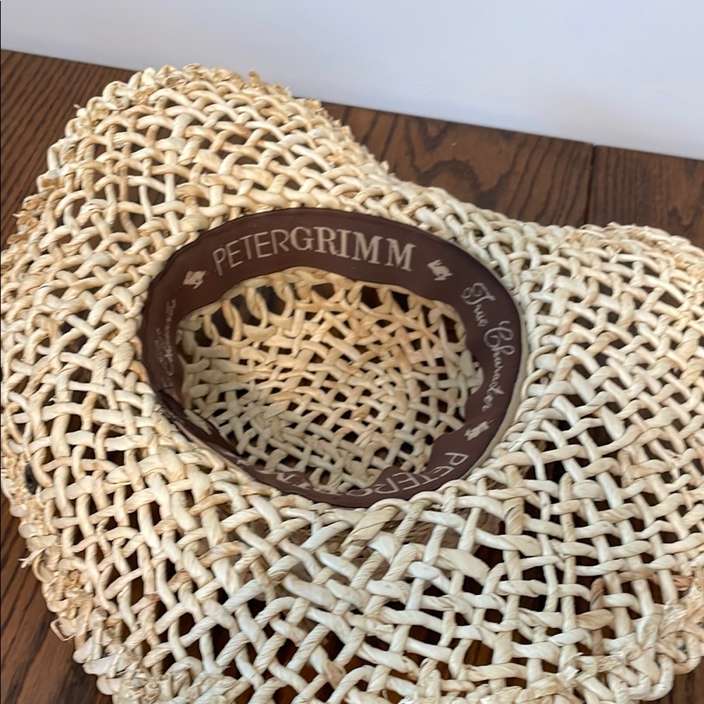 Peter Grimm Natural Woven Straw Hat - Picture 3 of 8